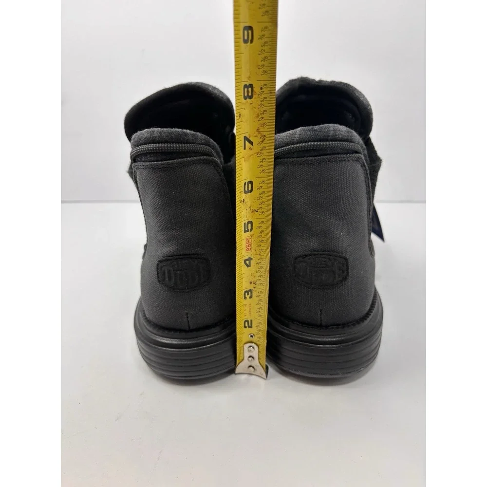 Hey Dude Men's Branson Classic Boots Black Size 13 NEW